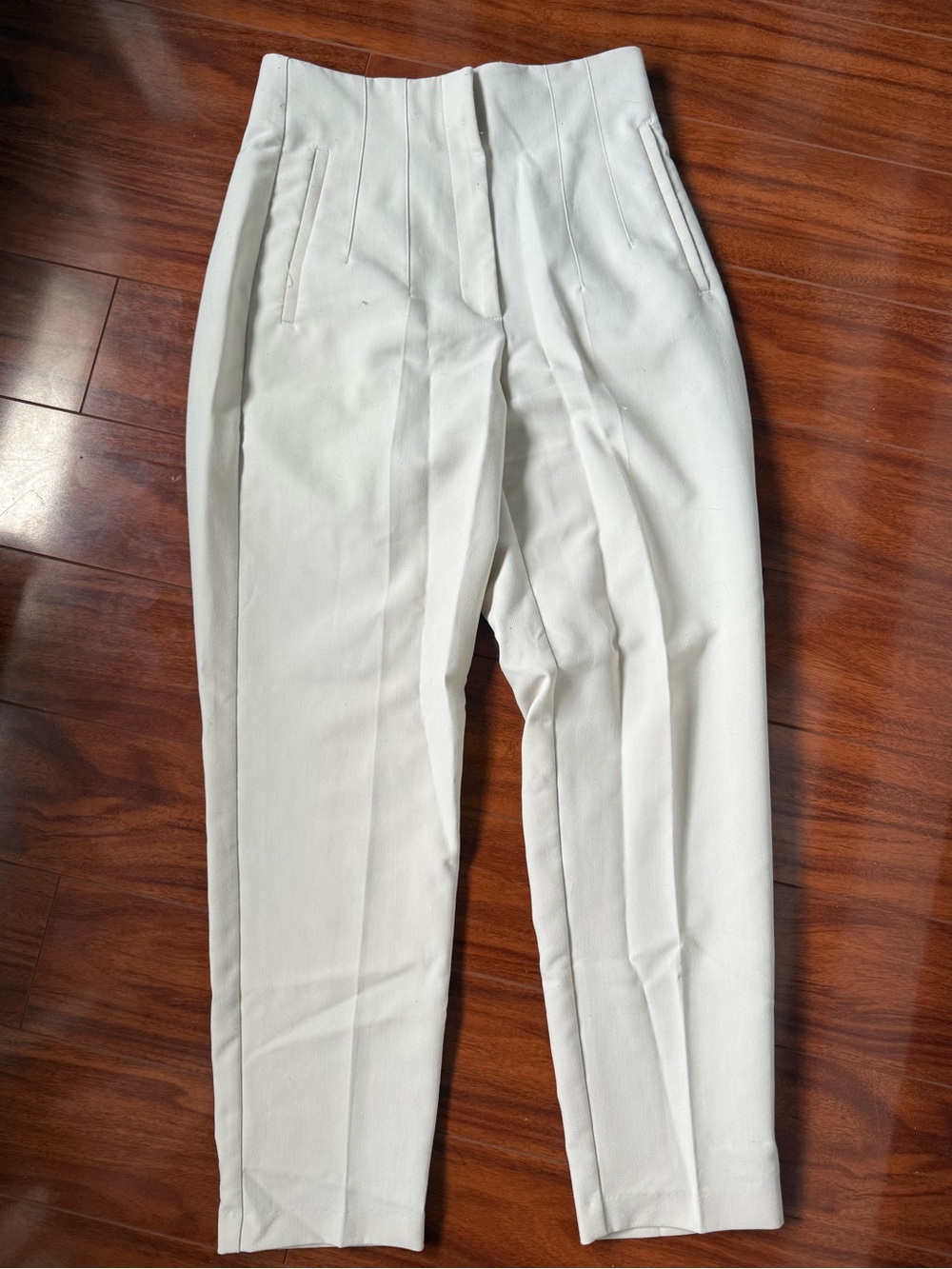 Zara size small high waisted trousers
